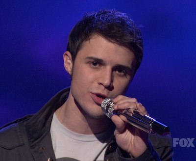 Kris Allen on american idol  programs hair style