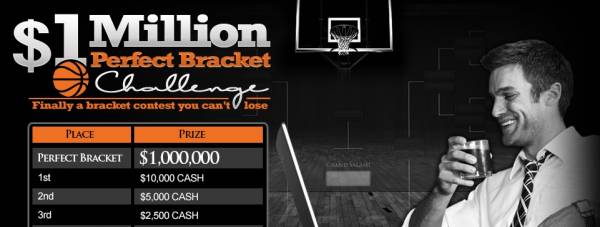 $1 Million March Madness Bracket Contest Announced for 2015: Can’t Lose This One