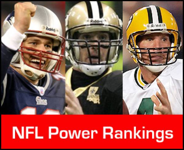 2009 NFL Week 4 Power Rankings