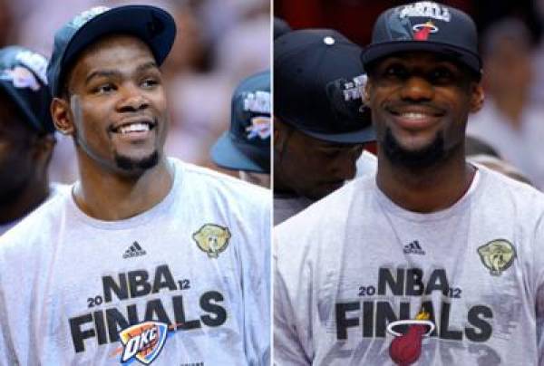 2012 NBA Finals:  Heat vs. Thunder Line for Game 1