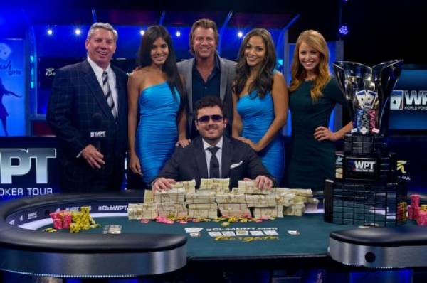 Anthony Zinno wins WPT Borgata Poker Open 2013:  Beats Vanessa Selbst