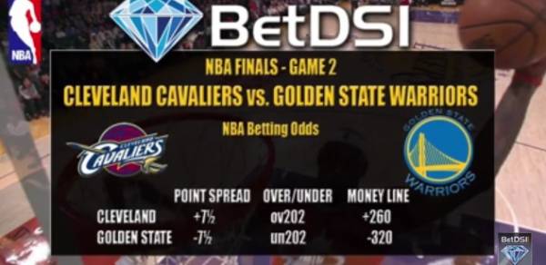 2015 NBA Finals, Stanley Cup Finals Game 2 Betting Lines