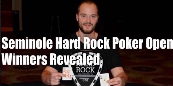 Winners of Seminole Hard Rock Poker Open Announced