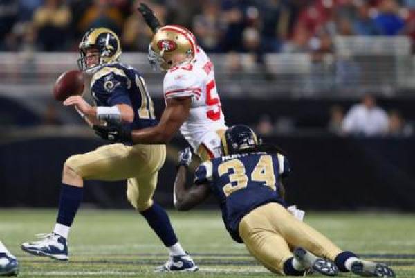 49ers Packers Spread has Green Bay at -5 49ers Packers Spread has Green Bay at -5