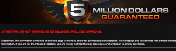 World Exclusive: ACR Giving Away $5 Million Guaranteed World Exclusive: ACR Giving Away $5 Million Guaranteed
