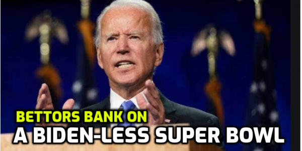 Bettors Banking on Biden-less Super Bowl, Approval Rating and White House Visit