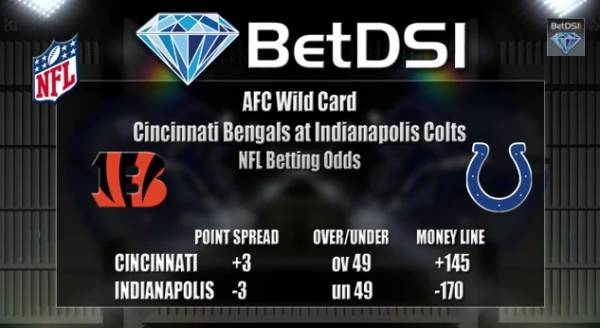 2015 AFC Wildcard Betting Odds – Bengals vs. Colts Point Spread