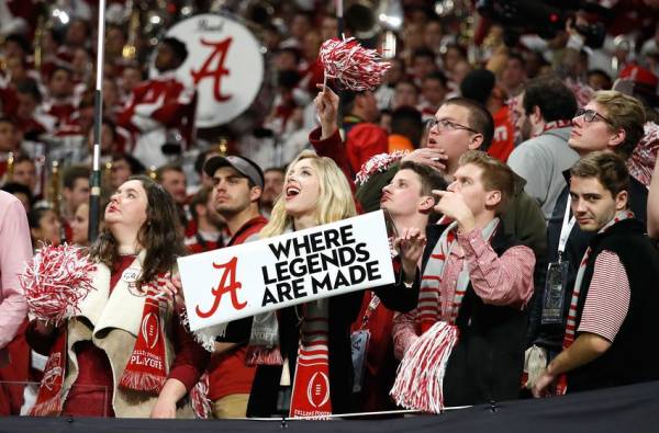 Alabama Crimson Tide 2018 College Football Win Loss Odds Prediction 