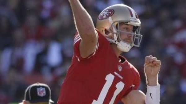 Bears 49ers Line Falls to -3 on News That Alex Smith Will Not Start