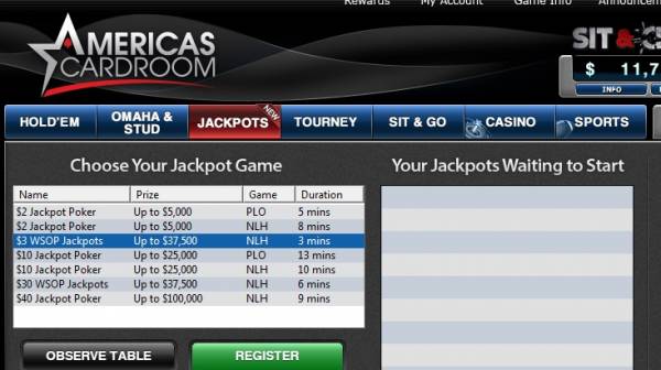 Poker Players Making Out Big in Americas Cardroom WSOP Jackpot SNG Poker Players Making Out Big in Americas Cardroom WSOP Jackpot SNG