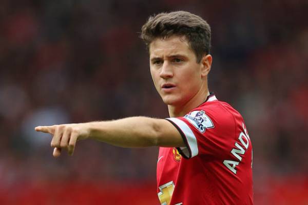 Manchester United Futbolista Ander Herrera un Gran Problema