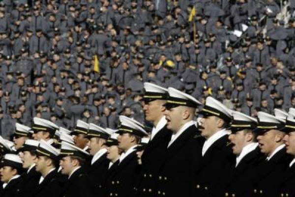 Army vs. Navy Line December 10, 2011: