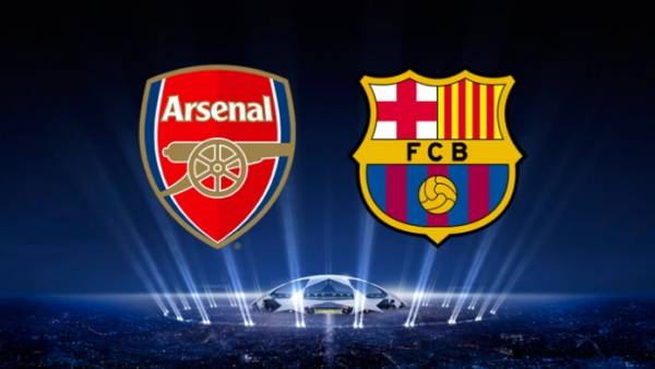 Where Can I Bet Arsenal v Barcelona Champions League Game Online – February 23 