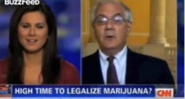 Barney Frank Once had a ‘Pot Brownie’:  Talks Internet Gambling on CNN (Video)