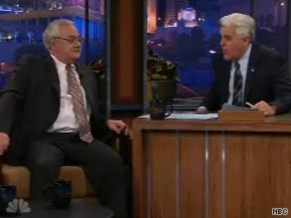 Barney Frank on Jay Leno Barney Frank on Jay Leno