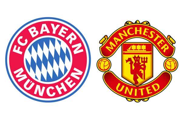 Bayern Munich v Manchester United Betting Odds