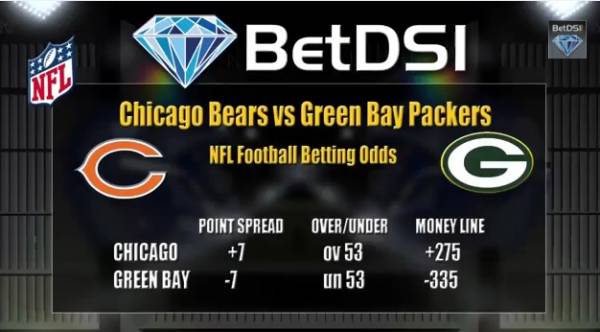 Bears vs. Packers Betting Line, Free Pick Bears vs. Packers Betting Line, Free Pick