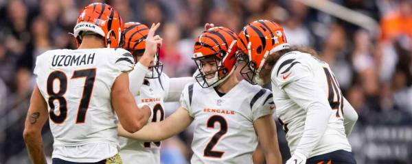 What is the Spread on the Chargers-Bengals Game December 5