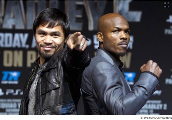 Where Can I Bet On the Pacman vs. Bradley Fight Online? (Video)