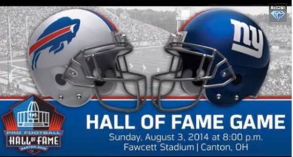 Bills vs. Giants Hall of Fame Game Betting Line, Prediction