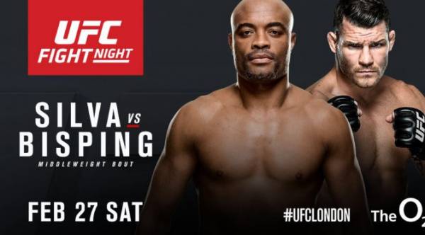 Bisping-Silva UFC Fight Night 84 Betting Odds 