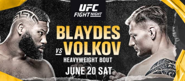 UFC Fight Night Odds – Curtis Blaydes vs. Alexander Volkov