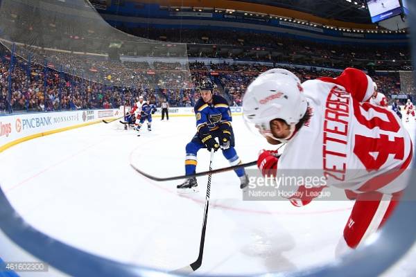 Blues-Red Wings Betting Lines January 20 