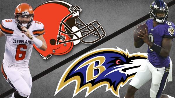 What is the Spread on the Browns-Ravens SNF Game November 28