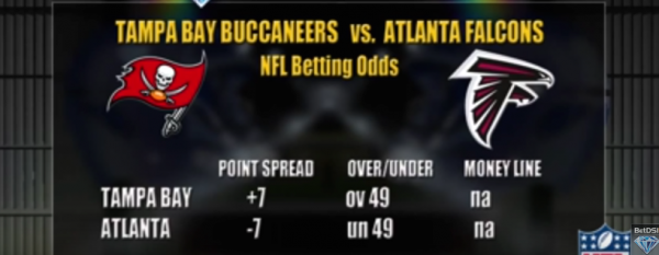 Bucs-Falcons Spread, Free Pick 