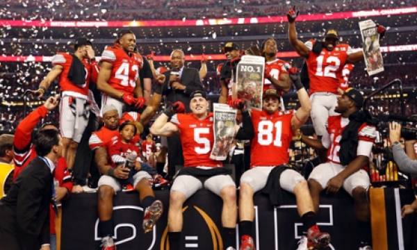 CFP Championship Game Attracts Record Betting for Some: Books Hit by OSU Win