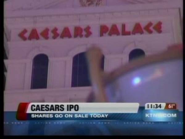 Caesars First Time Falling Below IPO Caesars First Time Falling Below IPO
