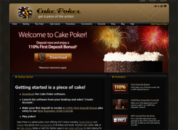 Cake Poker Announces $100,000 Points Race