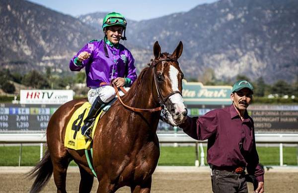 California Chrome Cough Caused by Blister in Throat