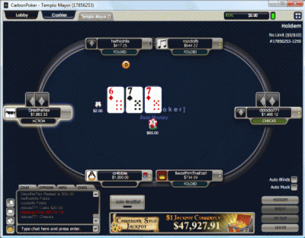 Poker Maximus IV Satellites Running Now at Carbon Poker