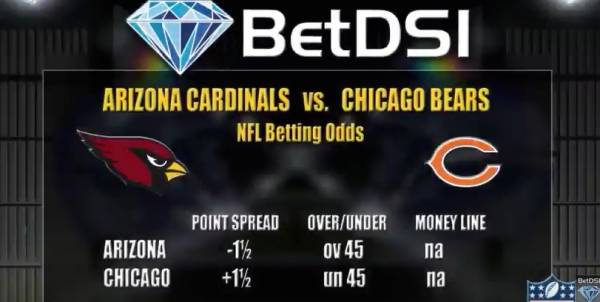 Cardinals-Bears Betting Line, Free Pick