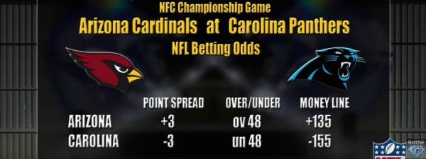 2016 NFC Conference Game Prediction – Cardinals vs. Panthers 