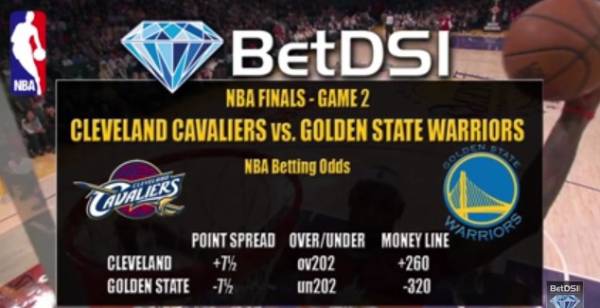 Warriors vs. Cavs Game 3 Betting Odds – 2015 NBA Finals