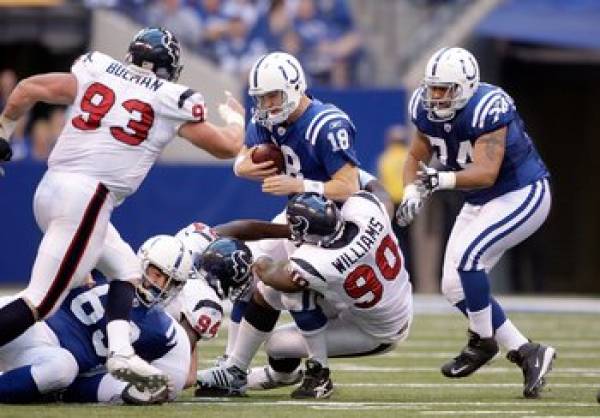 Colts Texans Betting Line has Houston a -10 Favorite
