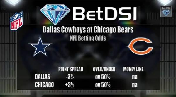 Cowboys vs. Bears Free Pick From BetDSI – Week 14 Fantasy Outlook Cowboys vs. Bears Free Pick From BetDSI – Week 14 Fantasy Outlook