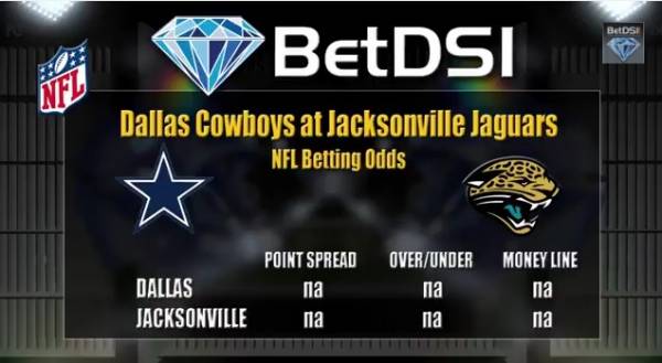 Cowboys vs. Jaguars Betting Line 