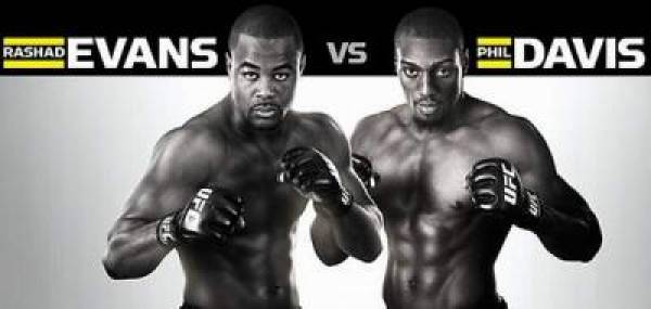 Phil Davis vs. Rashad Evans Fight Odds 