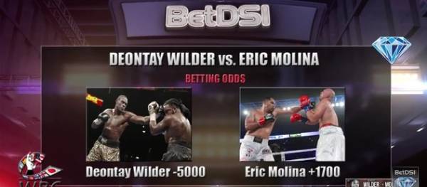 Deontay Wilder vs Eric Molina Fight Odds