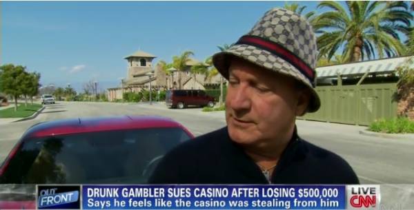‘I’m Not a Sore Loser’ Says Man Sued by Casino That Let Him Lose $500k Drunk (Video) ‘I’m Not a Sore Loser’ Says Man Sued by Casino That Let Him Lose $500k Drunk (Vi