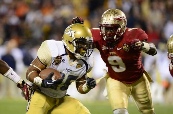 FSU vs. GTech Point Spread at Seminoles -4 in ACC Championship Game FSU vs. GTech Point Spread at Seminoles -4 in ACC Championship Game