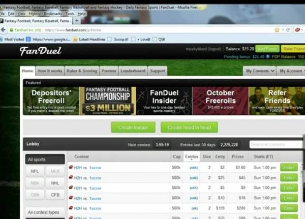 Fantasy Sports Biz FanDuel.com Becomes the Biggest Tech Startup in UK