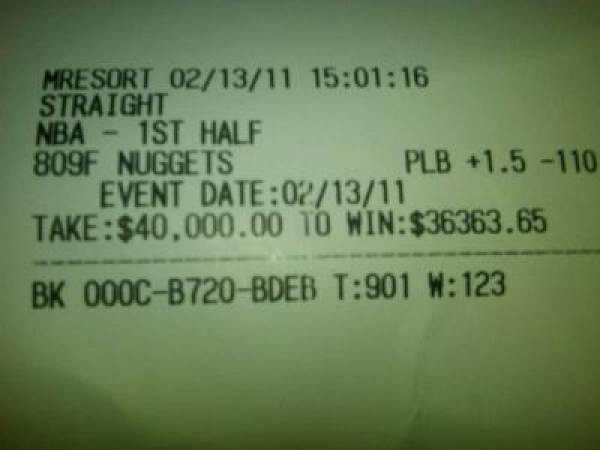 Floyd Mayweather NBA Bet