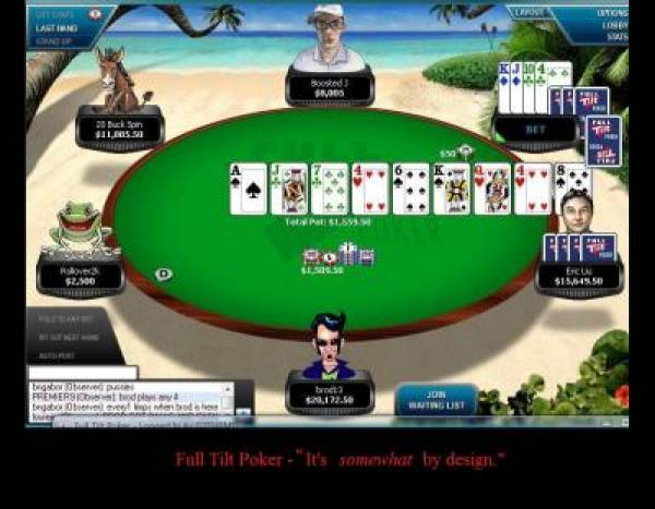 Full tilt poker log in