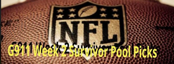 NFL Survivor Pool Tips - 2019 Week 2