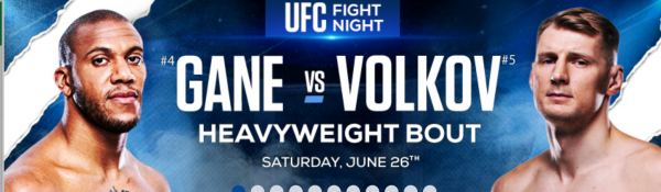 Gane vs. Volkov Fight Odds