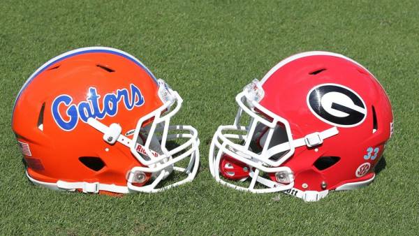 What is the Early Line on the Georgia vs. Florida Game October 30?
